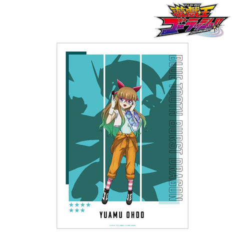 『遊☆戯☆王ゴーラッシュ!!』王道遊歩&碧牙の爆速竜 A3マット加工ポスター【202510再販】